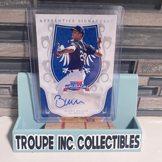 2024 Panini Crusade Apprentice Signatures – Bobby Miller Autograph (Los Angeles)